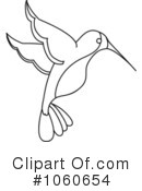 Hummingbird Clipart #1060654 by Pams Clipart