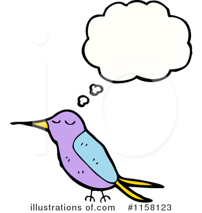 Royalty-Free (RF) Hummingbird Clipart Illustration by lineartestpilot - Stock Sample #1158123