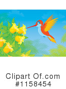 Hummingbird Clipart #1158454 by Alex Bannykh