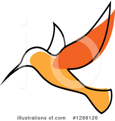 Royalty-Free (RF) Hummingbird Clipart Illustration by Vector Tradition SM - Stock Sample #1288126