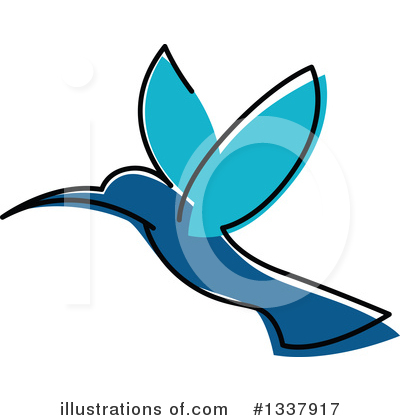 Hummingbird Clipart #1337917 by Vector Tradition SM