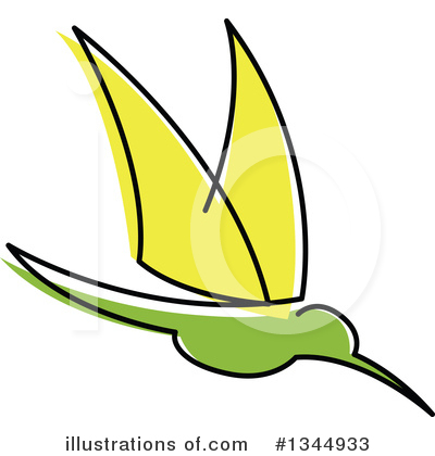Hummingbird Clipart #1344933 by Vector Tradition SM