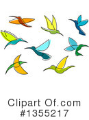 Hummingbird Clipart #1355217 by Vector Tradition SM