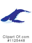 Humpback Whale Clipart #1125448 by Alex Bannykh