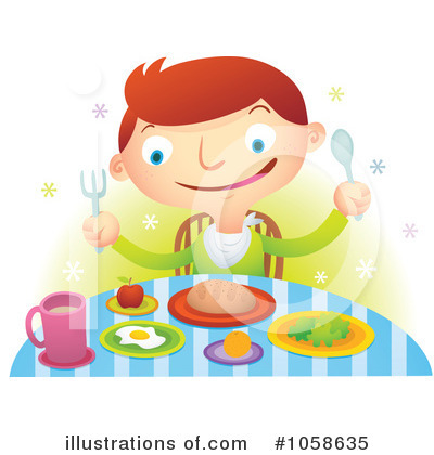 Eating Clipart #1058635 by Qiun