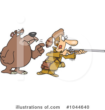 Hunting Clipart #1044640 by toonaday