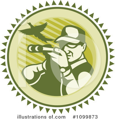 Royalty-Free (RF) Hunting Clipart Illustration by patrimonio - Stock Sample #1099873