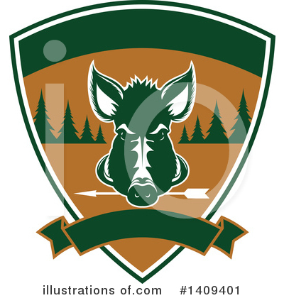 Royalty-Free (RF) Hunting Clipart Illustration by Vector Tradition SM - Stock Sample #1409401