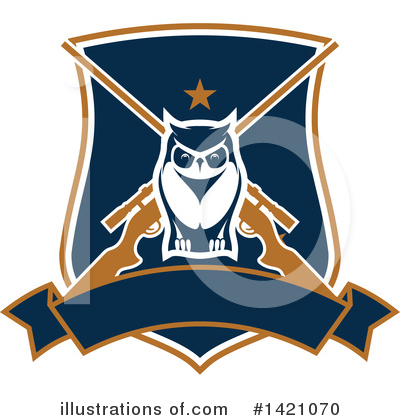 Owl Clipart #1421070 by Vector Tradition SM