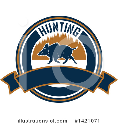 Royalty-Free (RF) Hunting Clipart Illustration by Vector Tradition SM - Stock Sample #1421071