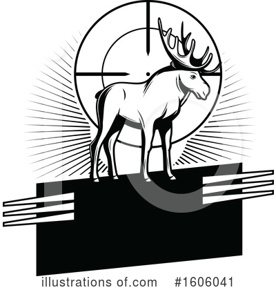 Moose Clipart #1606041 by Vector Tradition SM