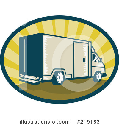 Delivery Van Clipart #219183 by patrimonio