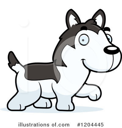 Dog Clipart #1204445 by Cory Thoman
