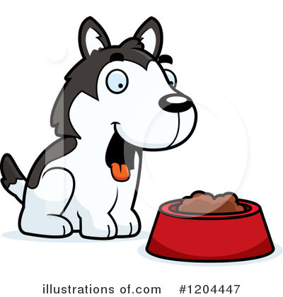 Royalty-Free (RF) Husky Clipart Illustration by Cory Thoman - Stock Sample #1204447