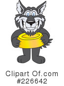 Husky Mascot Clipart #226642 by Toons4Biz