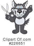 Husky Mascot Clipart #226651 by Mascot Junction