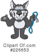 Husky Mascot Clipart #226653 by Mascot Junction