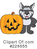 Husky Mascot Clipart #226655 by Mascot Junction