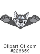 Husky Mascot Clipart #226659 by Mascot Junction