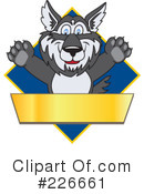 Husky Mascot Clipart #226661 by Toons4Biz