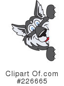 Husky Mascot Clipart #226665 by Mascot Junction