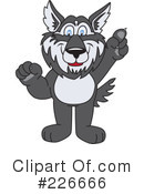 Husky Mascot Clipart #226666 by Mascot Junction
