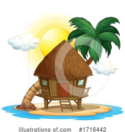 Hut Clipart #1716442 - Illustration by Graphics RF