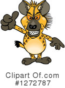 Hyena Clipart #1272787 by Dennis Holmes Designs