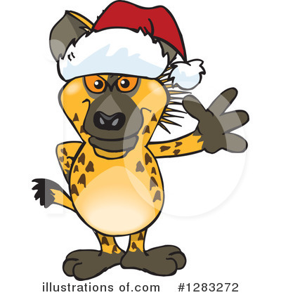 Royalty-Free (RF) Hyena Clipart Illustration by Dennis Holmes Designs - Stock Sample #1283272