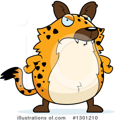 Royalty-Free (RF) Hyena Clipart Illustration by Cory Thoman - Stock Sample #1301210