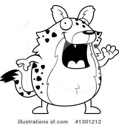 Royalty-Free (RF) Hyena Clipart Illustration by Cory Thoman - Stock Sample #1301212