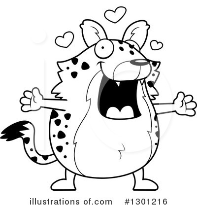 Royalty-Free (RF) Hyena Clipart Illustration by Cory Thoman - Stock Sample #1301216