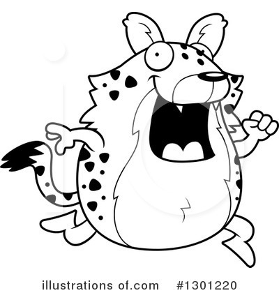 Royalty-Free (RF) Hyena Clipart Illustration by Cory Thoman - Stock Sample #1301220