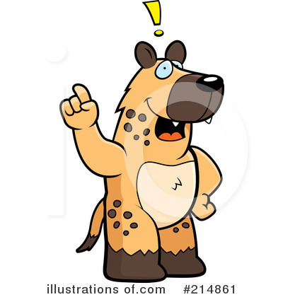 Royalty-Free (RF) Hyena Clipart Illustration by Cory Thoman - Stock Sample #214861