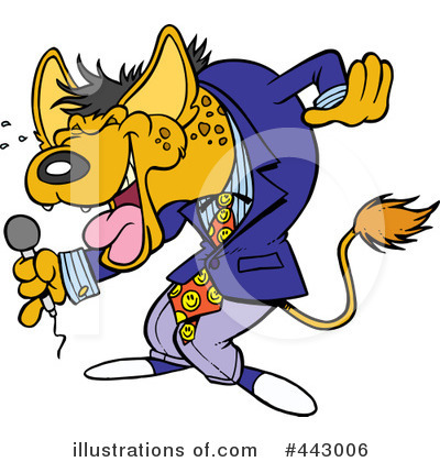 Hyena Clipart #443006 by toonaday
