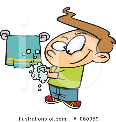 Royalty-Free (RF) Hygiene Clipart Illustration by toonaday - Stock Sample #1060059