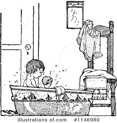 Royalty-Free (RF) Hygiene Clipart Illustration by Prawny Vintage - Stock Sample #1146980