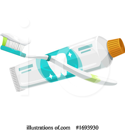 Toothpaste Clipart #1693930 by Vector Tradition SM