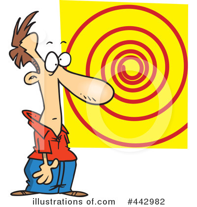 Royalty-Free (RF) Hypnotism Clipart Illustration by toonaday - Stock Sample #442982