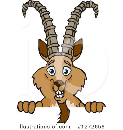 Ibex Clipart #1272656 by Dennis Holmes Designs