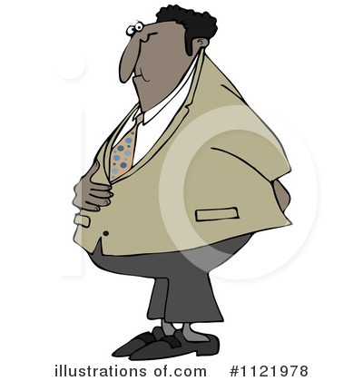 Obese Clipart #1121978 by djart