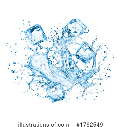 Ice Cube Clipart #1762549 by Vector Tradition SM