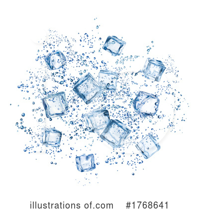 Ice Cube Clipart #1768641 by Vector Tradition SM