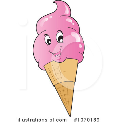 Royalty-Free (RF) Ice Cream Clipart Illustration by visekart - Stock Sample #1070189