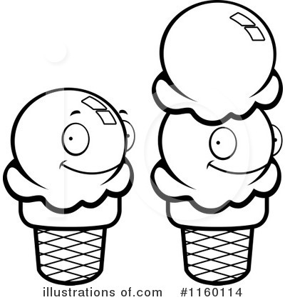 Royalty-Free (RF) Ice Cream Clipart Illustration by Cory Thoman - Stock Sample #1160114
