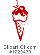 Ice Cream Clipart #1229433 by Vector Tradition SM