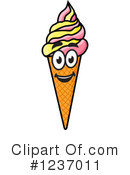 Ice Cream Clipart #1237011 by Vector Tradition SM