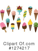 Ice Cream Clipart #1274217 by Vector Tradition SM