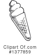 Ice Cream Clipart #1377859 by Vector Tradition SM