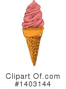 Ice Cream Clipart #1403144 by Vector Tradition SM
